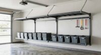 measuring garage storage space