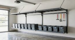 measuring garage storage space