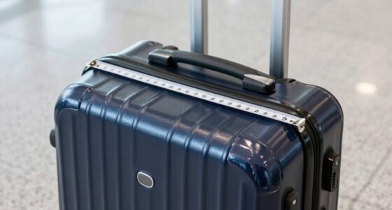 measuring suitcase dimensions accurately