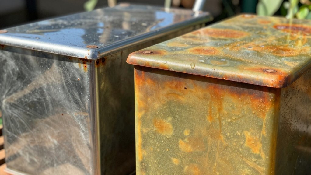 metal offers sleek durability