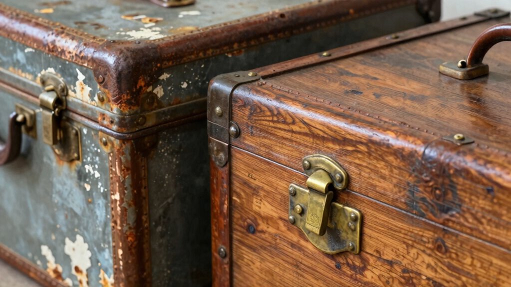 metal trunks are more durable