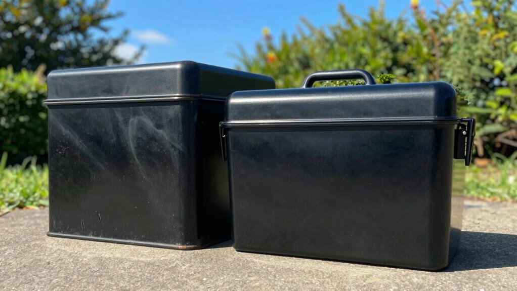 metal vs resin storage options