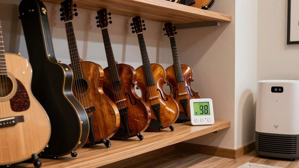 monitor humidity with hygrometer
