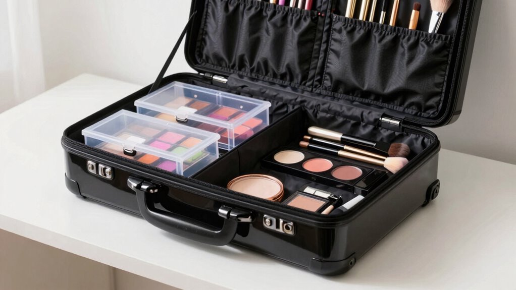 monthly makeup case cleaning