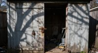 neglecting outdoor storage security