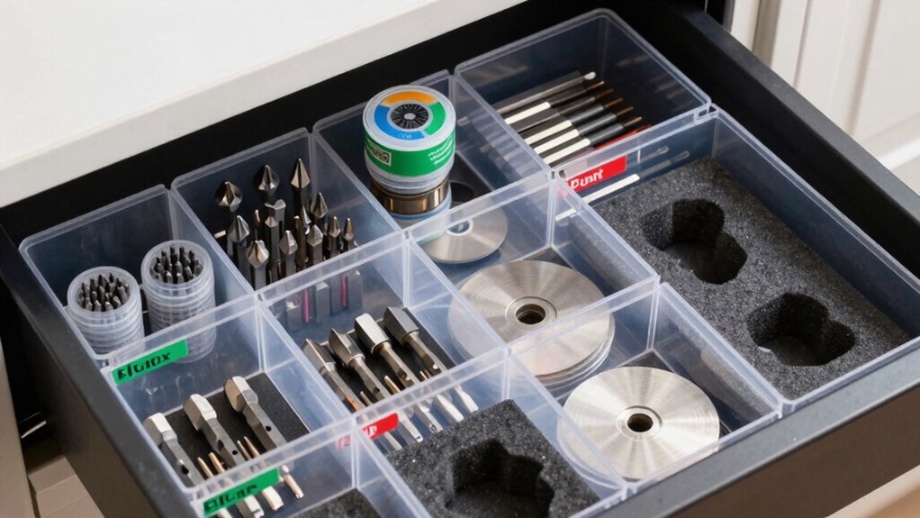 organize accessories by function