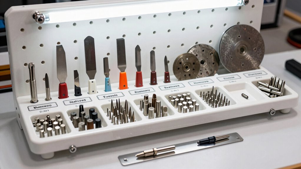 organize accessories by use