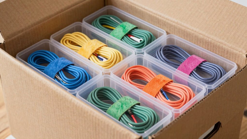 organize and label cables