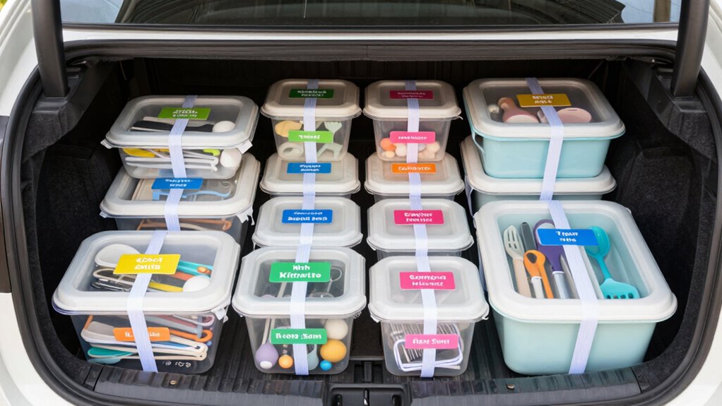 organize and label items