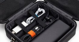 organize cables in case
