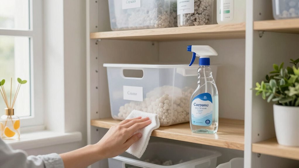 organize clean store ventilate