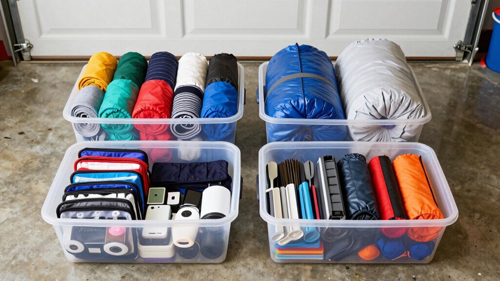 organize clothing and essentials
