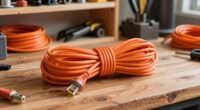 organize cords with clips