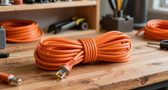 organize cords with clips