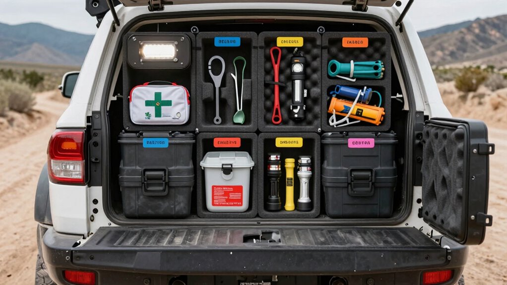 organize label and prioritize gear