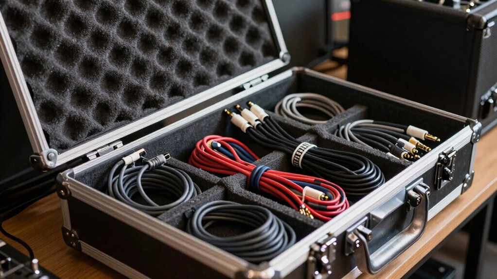 organize label test cables