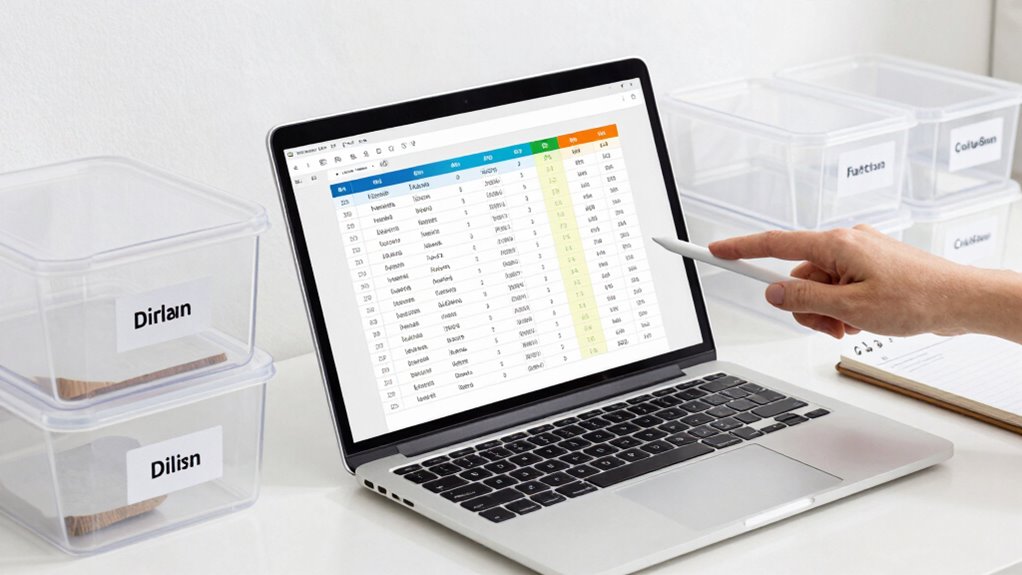 organize label update document