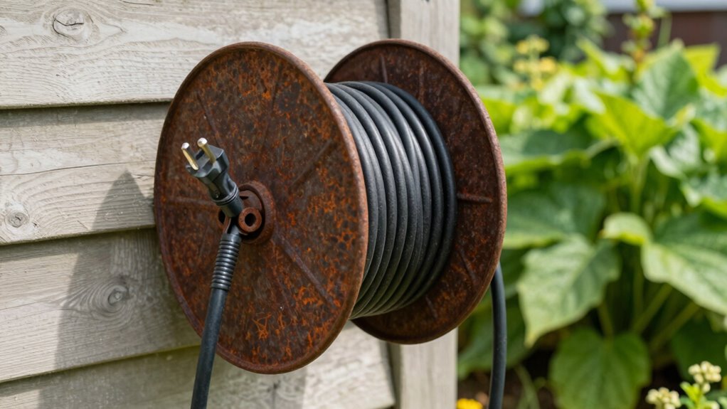 organize outdoor cords effectively