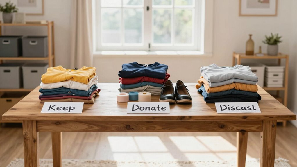 organize secure optimize declutter