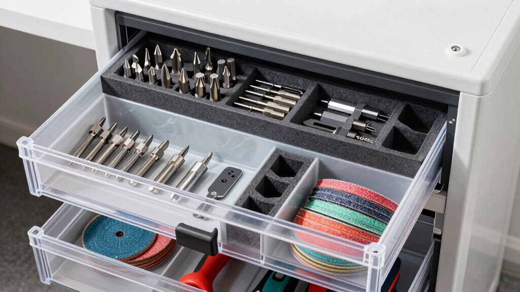 organize tools for accessibility