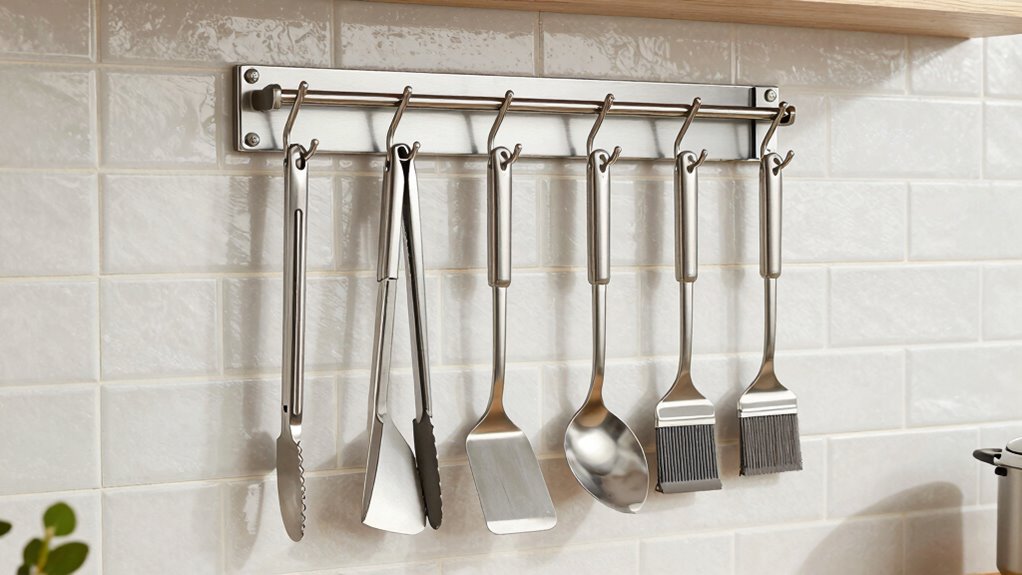 organize tools with wall mounted racks