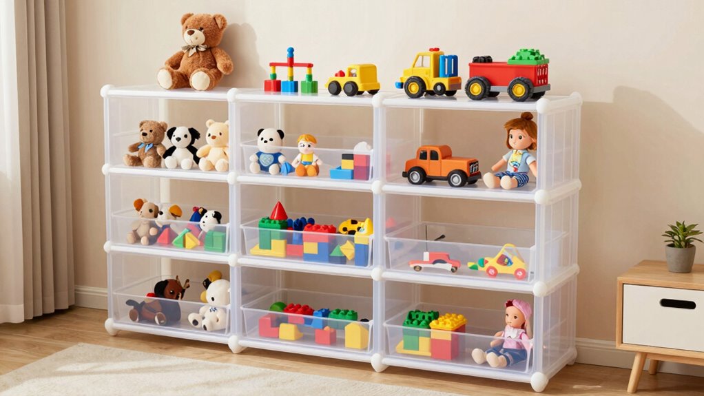 organize toys by categories