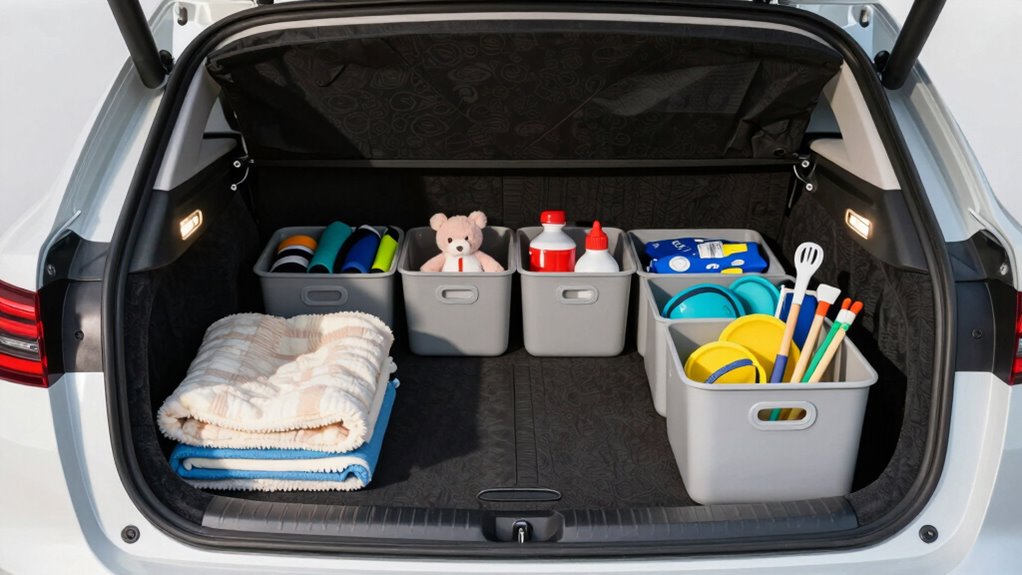 organize trunk zones efficiently
