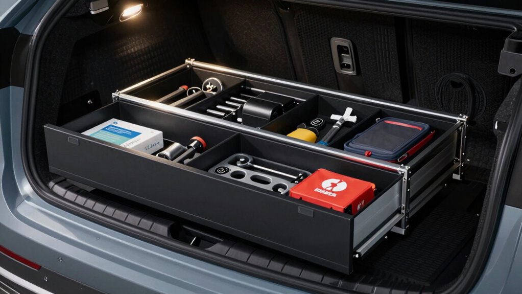 organized accessible cargo storage