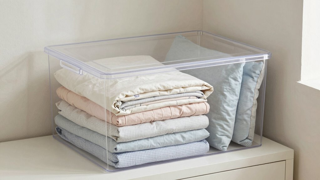 organized bedding storage benefits