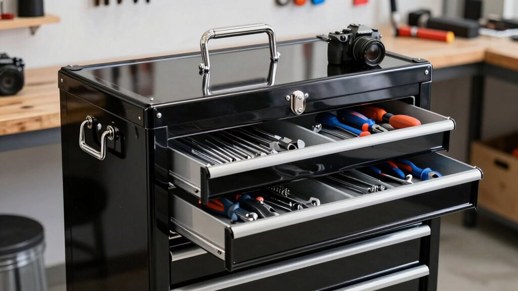 organized customizable tool storage