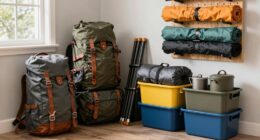 organized dry accessible storage