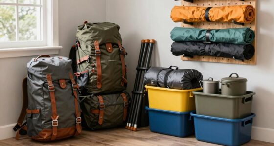 organized dry accessible storage