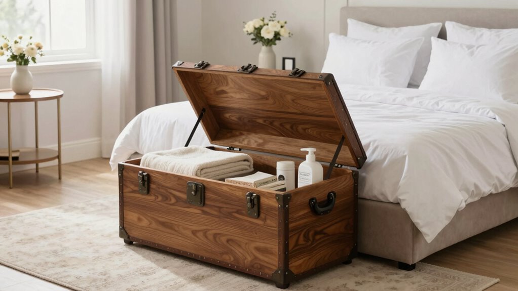 organized guest room essentials
