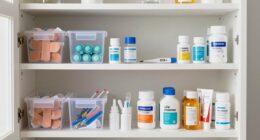 organized home medical storage