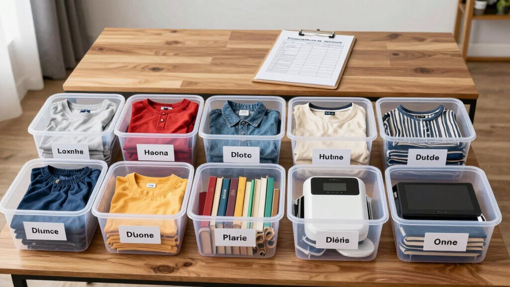 organized inventory for claims