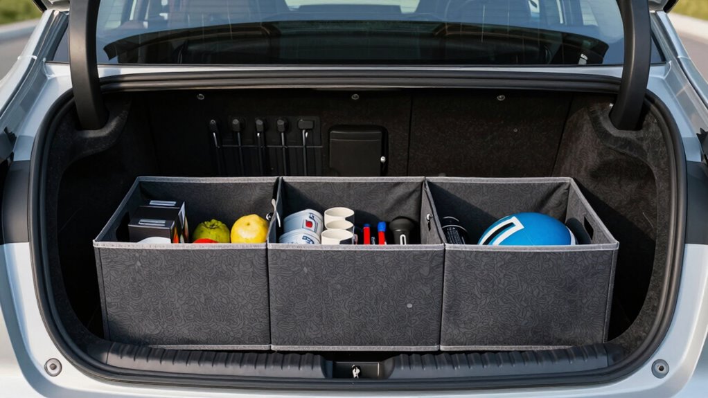 organized protected stylish trunk space