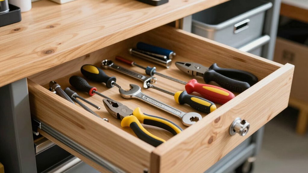 organized safe efficient workspace