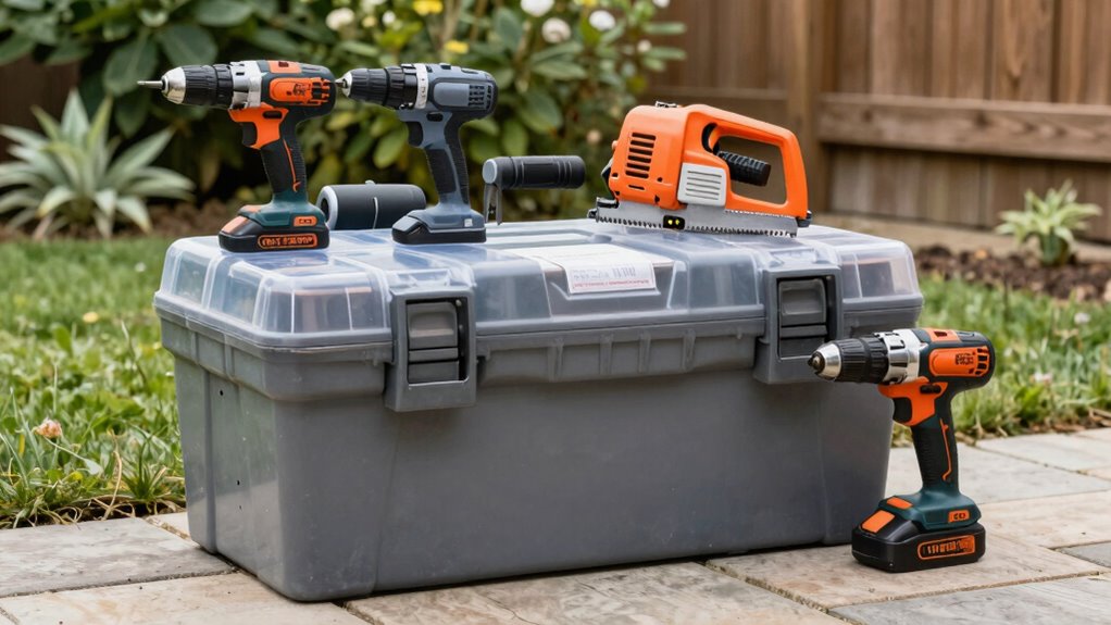 outdoor power tool protection