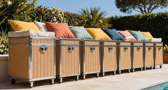outdoor storage trunk options