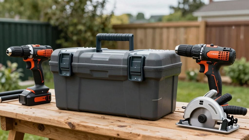 outdoor tool storage risks