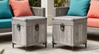 patio trunk end tables