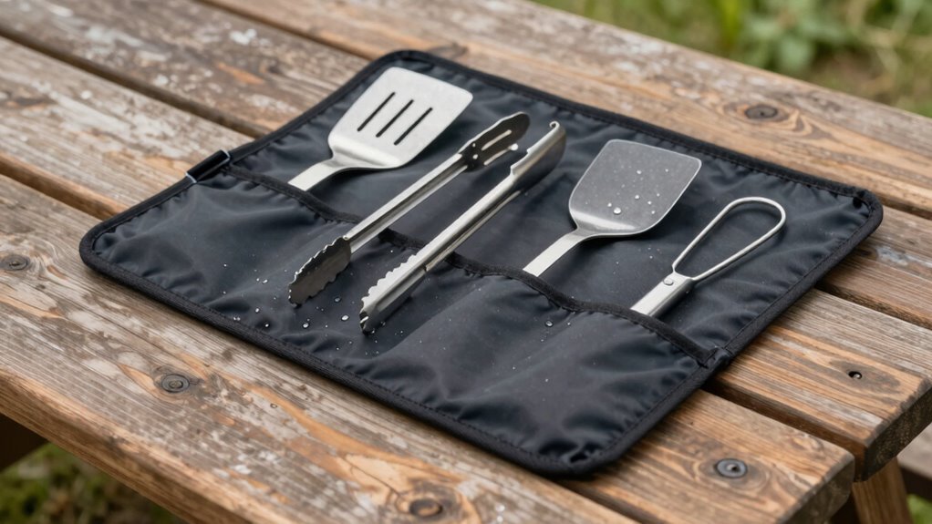 portable organized grilling gear