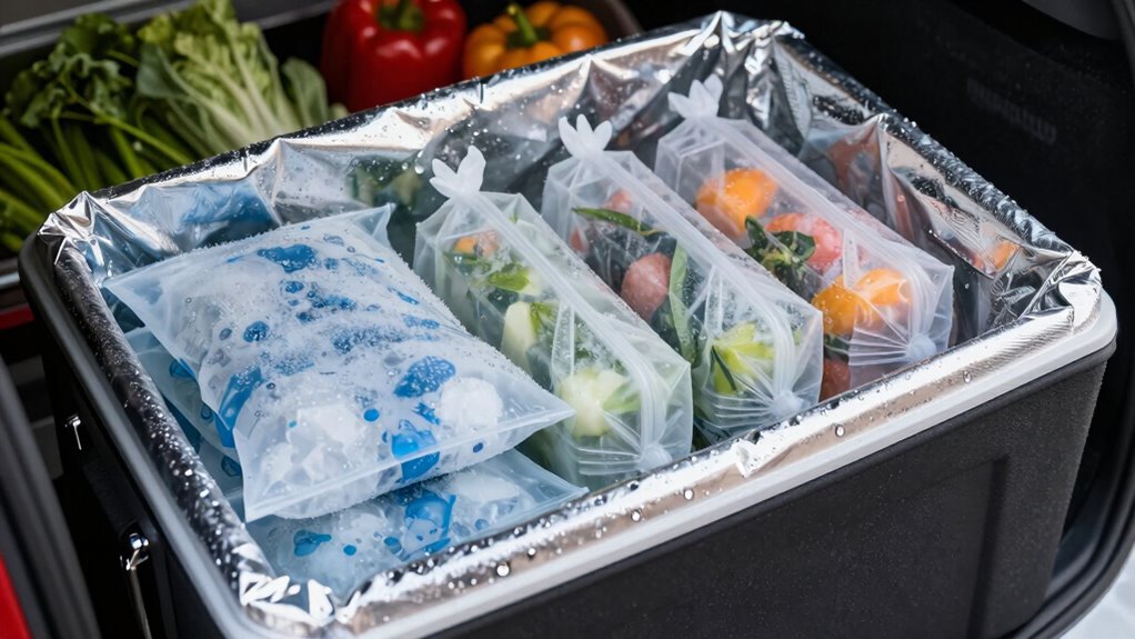 pre chill insulate minimize opening