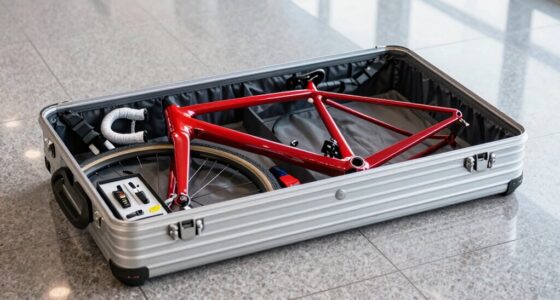 prepare bike case properly