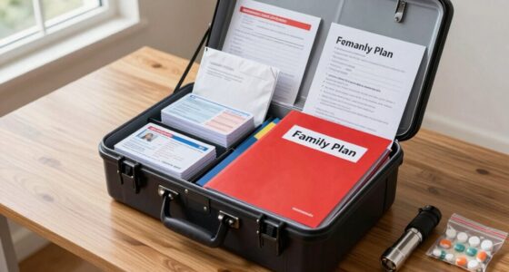 prepare family emergency kit