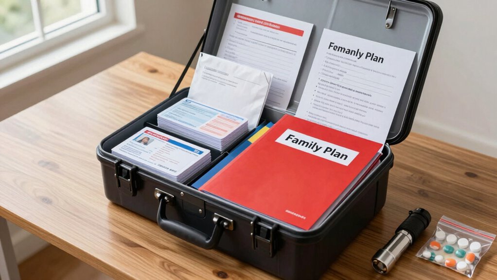 prepare family emergency kit