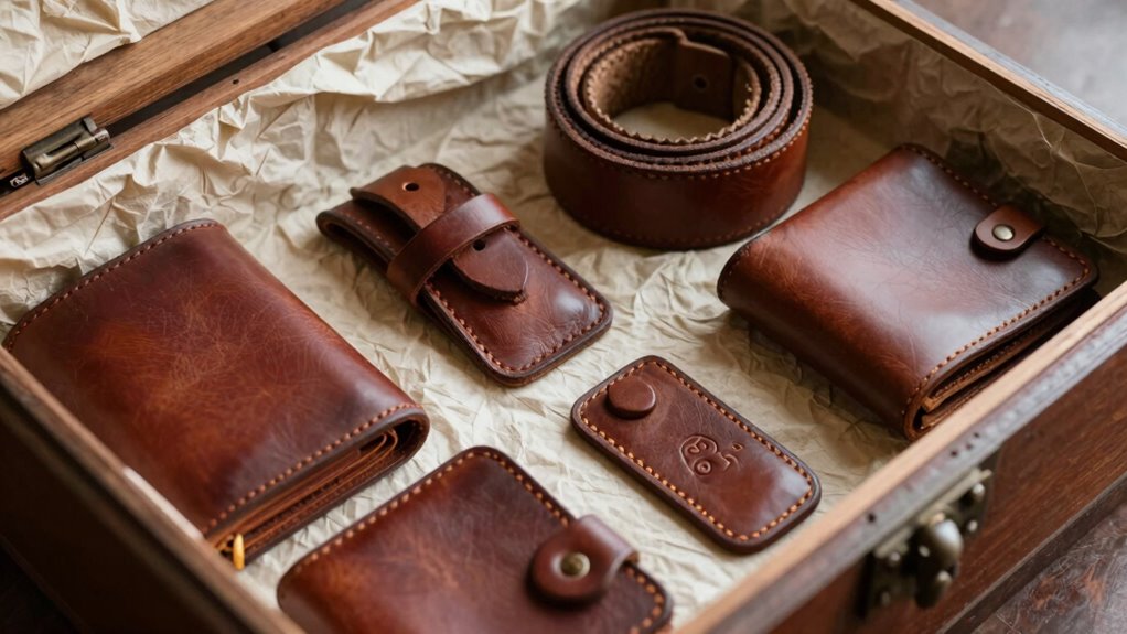 prepare leather before storage