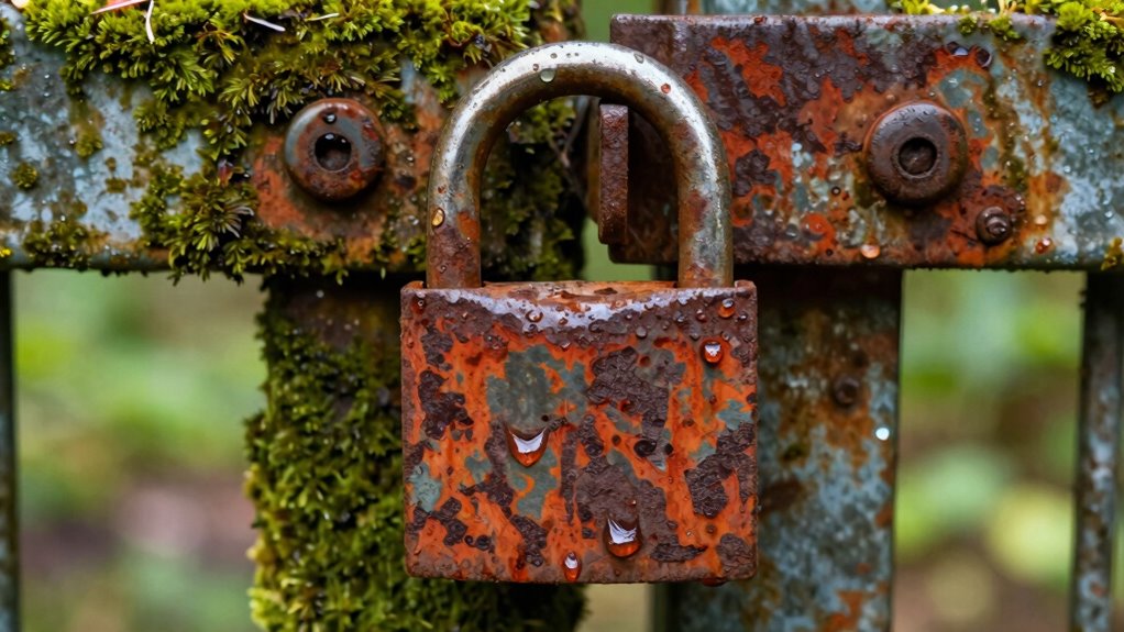 prevent lock corrosion damage