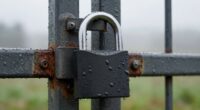preventing outdoor lock corrosion