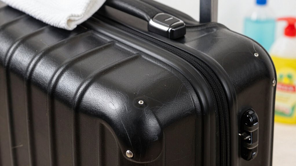 preventing suitcase surface damage